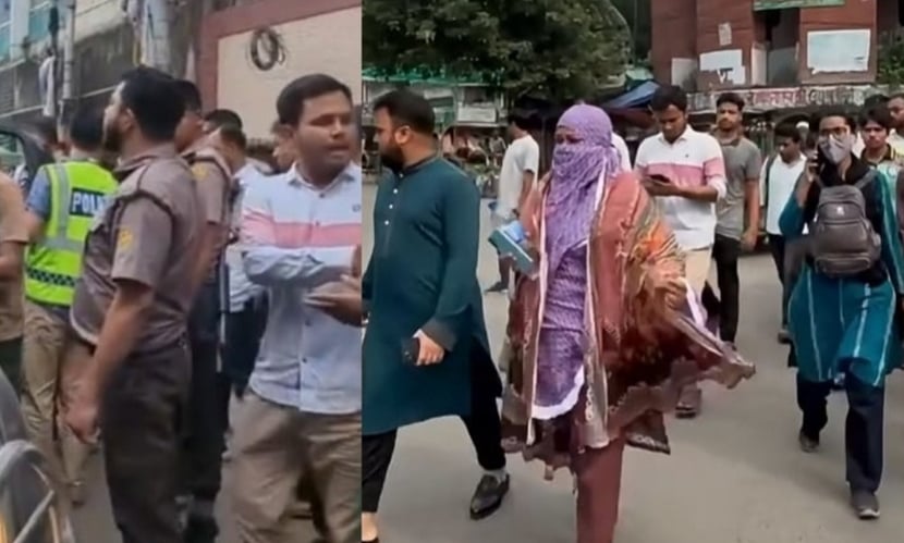 জবি ছাত্রীকে মেস থেকে আটকের চেষ্টা র‍্যাবের, শিক্ষকদের হস্তক্ষেপ