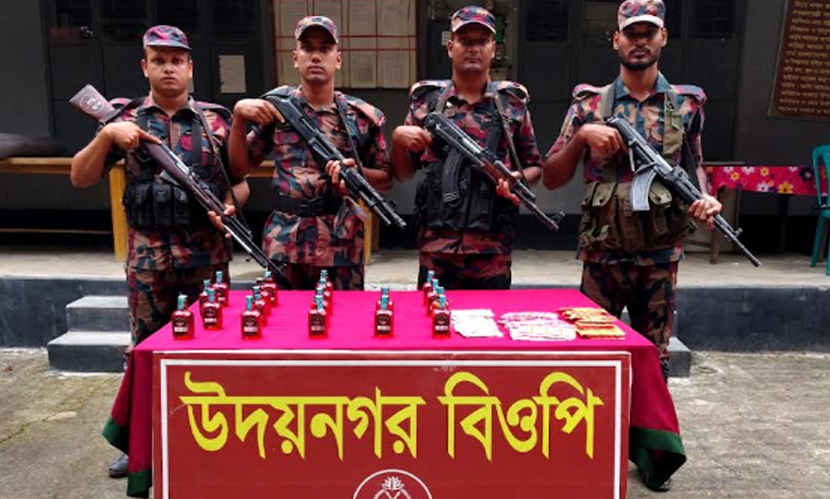 কুষ্টিয়ায় পৃথক অভিযানে ১৮ লাখ টাকার ভারতীয় মাদক উদ্ধার