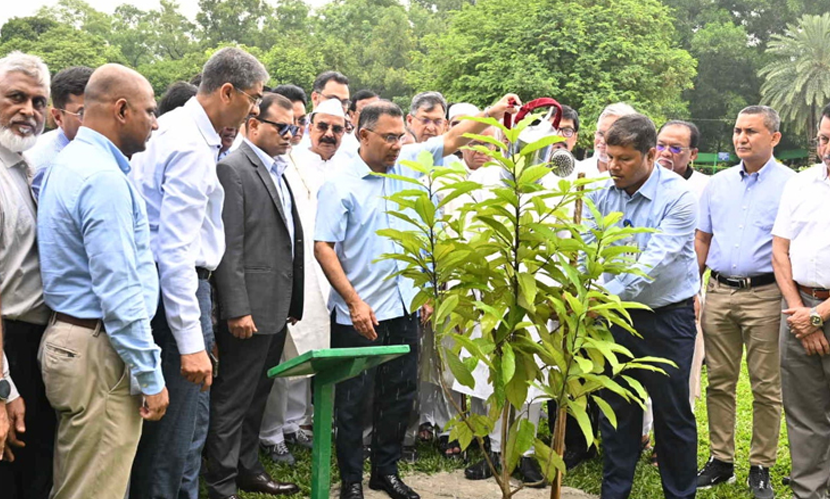 প্রতিষ্ঠাবার্ষিকীতে জিয়া উদ্যানে প্রধানমন্ত্রীর বৃক্ষরোপণ ও লেকে মাছ অবমুক্ত