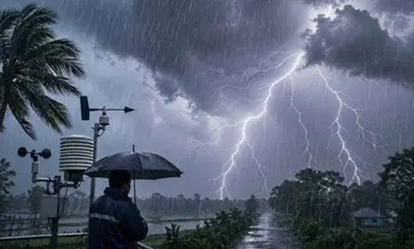 দেশের ৬ জেলায় দুপুরের মধ্যে ঝোড়ো হাওয়াসহ বৃষ্টির পূর্বাভাস