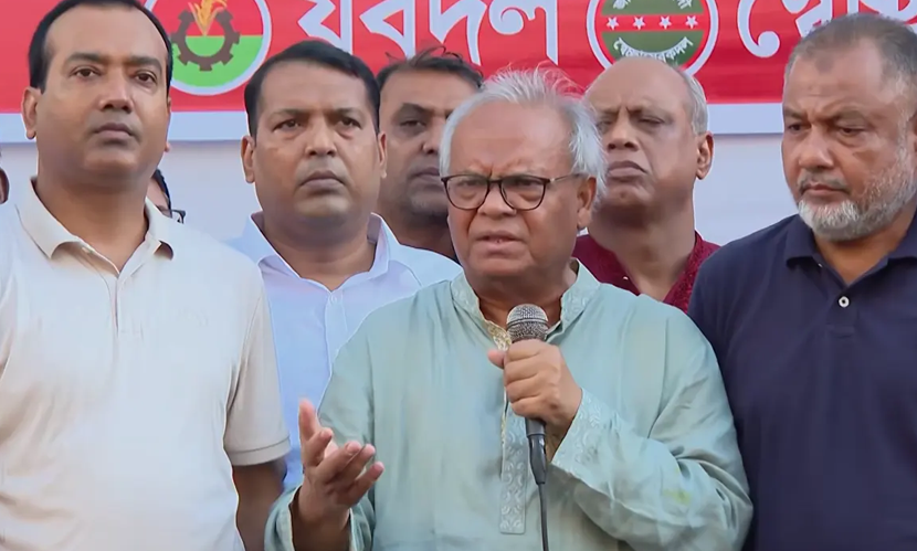 শেখ হাসিনাকে রাজনৈতিকভাবে পুনর্বাসনের ষড়যন্ত্র করা হচ্ছে: রিজভী