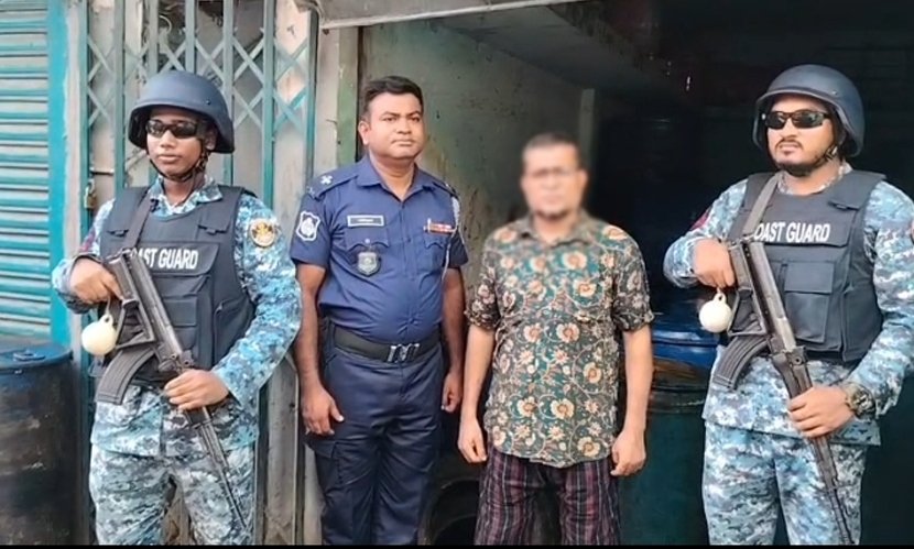 বাগেরহাটে ১৫৬০০ লিটার অবৈধ সয়াবিন তেলসহ ব্যবসায়ী আটক