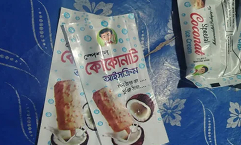 নোংরা পরিবেশে আইসক্রিম উৎপাদন, কারখানা বন্ধ