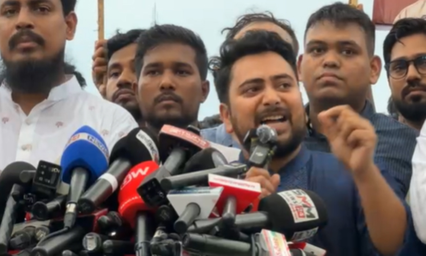 দেশে মানবাধিকার ও গণতান্ত্রিক অধিকার এখনো নিশ্চিত হয়নি: নাহিদ