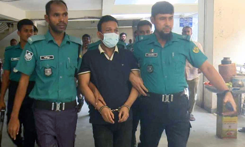 আত্মসমর্পণের পর কারাগারে সন্ত্রাসী বগা