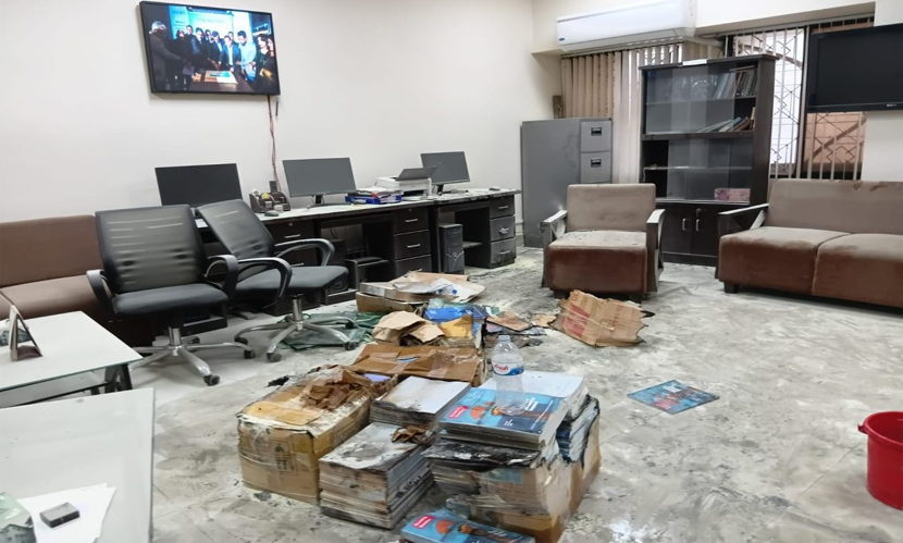 পররাষ্ট্র মন্ত্রণালয়ে আগুন, কারণ অনুসন্ধান করছে সরকার