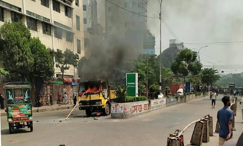 মিরপুরে উচ্ছেদে ভাঙচুর-আগুনের ঘটনায় মামলা, আসামি ২০০০