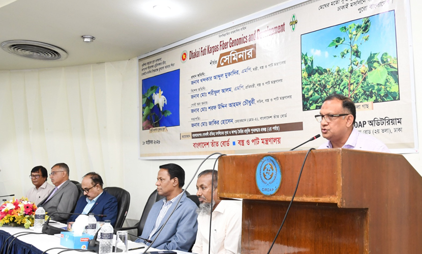 মসলিন গবেষণায় সর্বোচ্চ সহযোগিতা দেবে সরকার