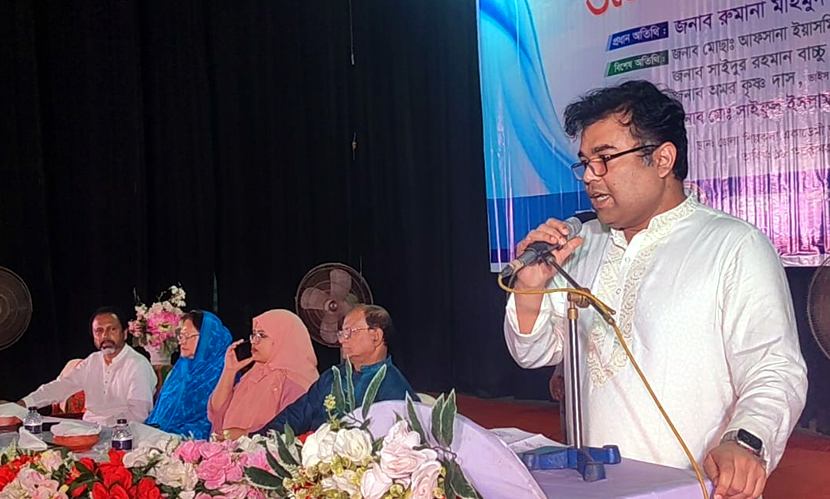 ধর্মীয় সম্প্রীতিতে সিরাজগঞ্জ জেলা অনন্য: সাইফুল ইসলাম
