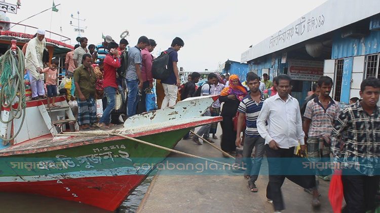 ঈদযাত্রা নির্বিঘ্ন করতে দৌলতদিয়া-পাটুরিয়া নৌরুটের প্রস্তুতি