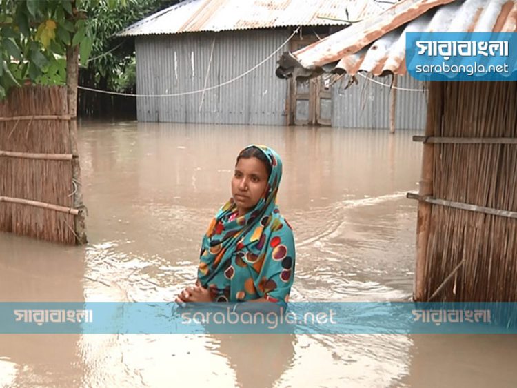 কুড়িগ্রামে বন্যা পরিস্থিতির অবনতি, ৭ শিশুসহ ১০ জনের মৃত্যু