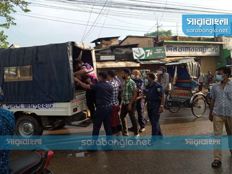 জয়পুরহাটে জেলা ছাত্রদলের সভাপতিসহ আটক ৭