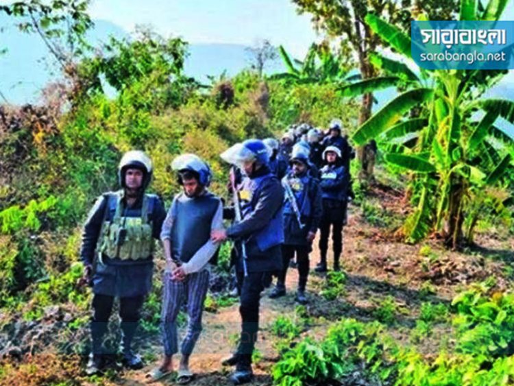 পাহাড়ে জঙ্গিবিরোধী অভিযানে গ্রেফতার হাবিবুরের বাড়ি ঝালকাঠি