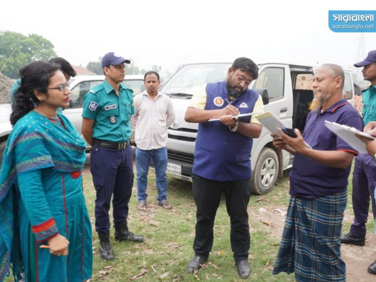 ধামরাইয়ে ৩ ইটভাটায় অভিযান, ৩ লাখ টাকা জরিমানা