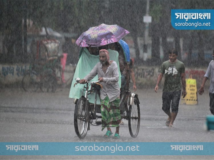 তিন বিভাগে ভারী বর্ষণের পূর্বাভাস, বাড়বে তাপমাত্রা