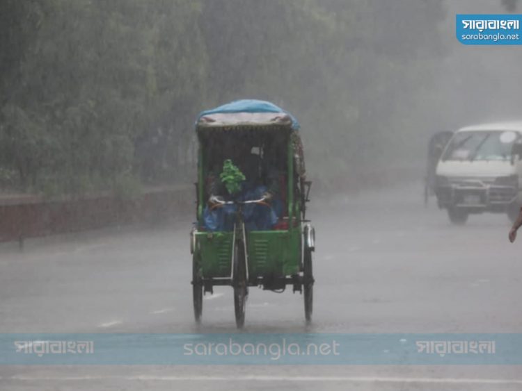 সারাদেশে বৃষ্টির পূর্বাভাস, ৩ নম্বর সতর্কবার্তা